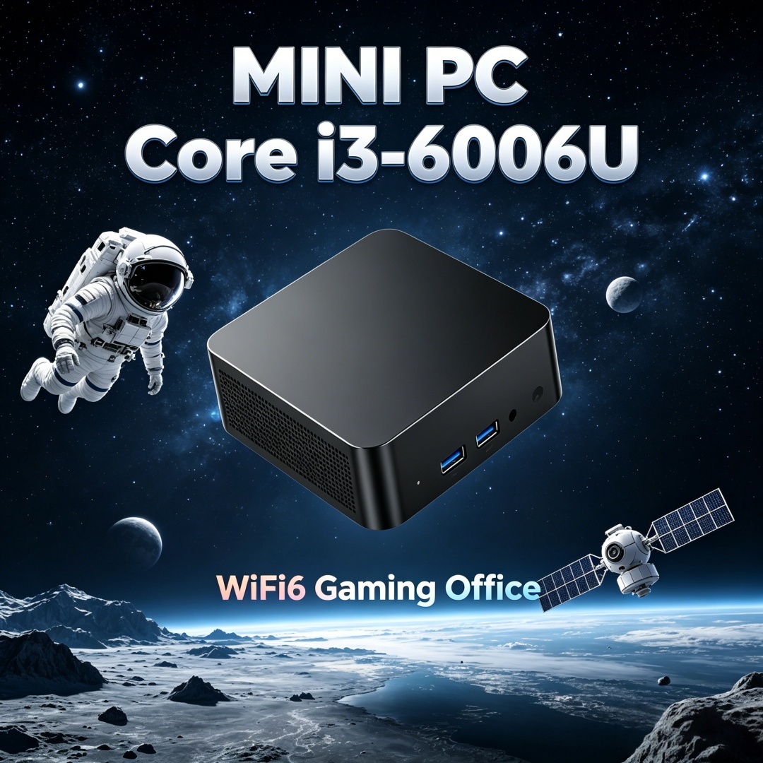 Pc Gaming I3 - Premium Core I3-6006U 2026 New Portable