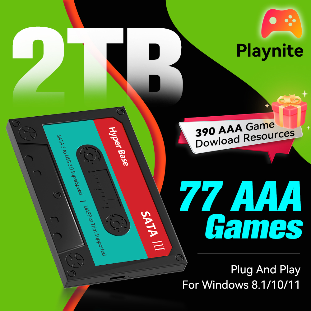 Pc Gaming Aaa - AAA Games Gaming Hard Drive Playnite