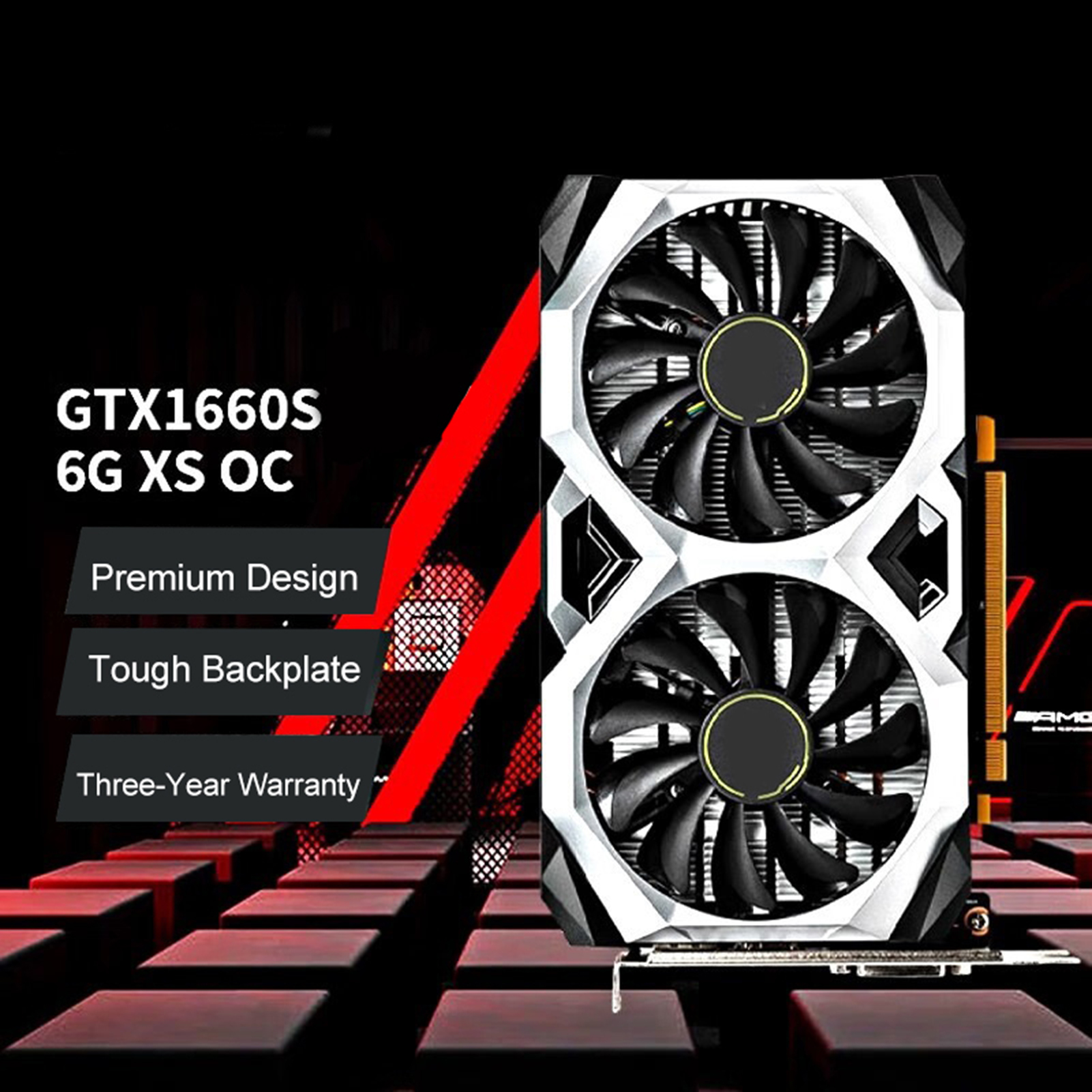 Pc Gaming Gtx 1660 Super - Graphics Card 6GB GDDR6 192 Bit