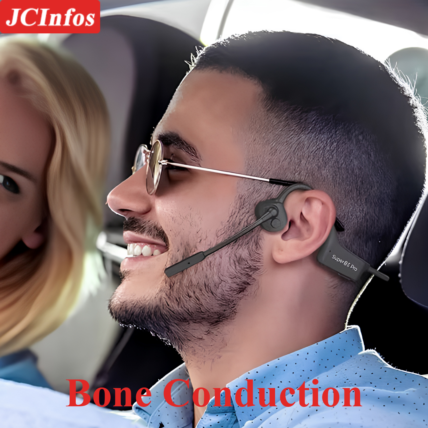 Pc Gaming Apple - Wireless Bone Conduction Bluetooth Headphones -