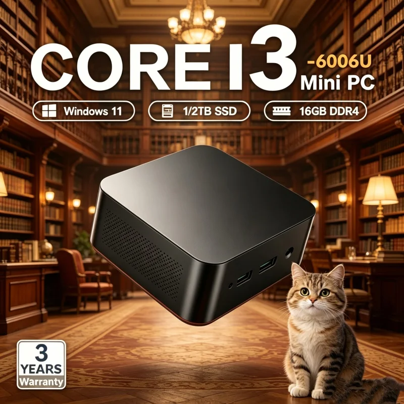 Pc Gaming I3 - 2026 Stately Frail-built MINI PC Windows
