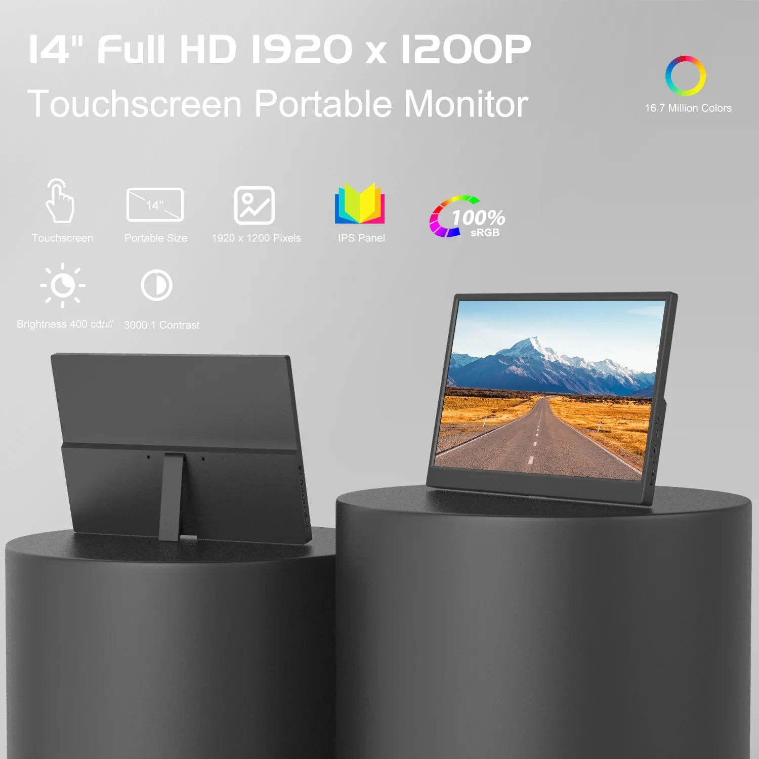 1920*1200 14-inch Portable Mon - Pc Gaming On Tv incelemesi ve fiyatı