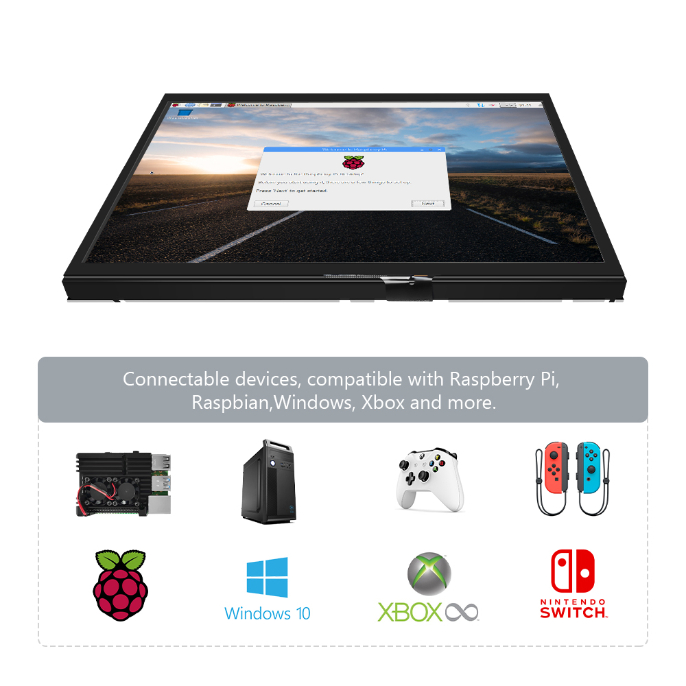 Portable Monitor gamer10.1 inc - Pc Gaming Y Monitor incelemesi ve fiyatı