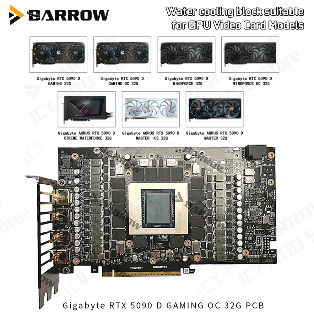 Barrow VGA Water Block for Gig - Pc Gaming Water Cooling incelemesi ve fiyatı