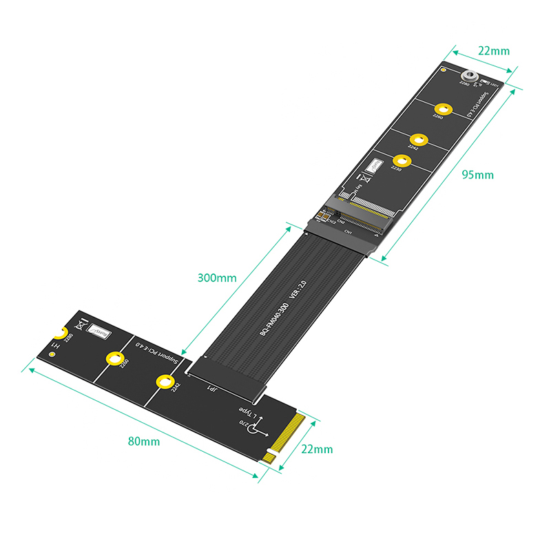 30CM M.2 NVME 4.0 Extension Ca - Pcie Riser Cable incelemesi ve fiyatı