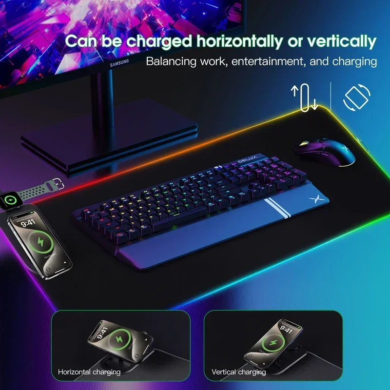 Wireless Charging 3-In-1 RGB M - Pc Gaming Apple incelemesi ve fiyatı