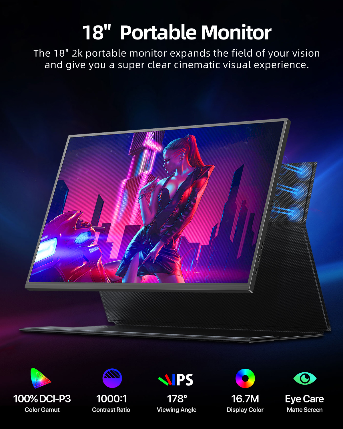 UPERFECT Portable Monitor 18