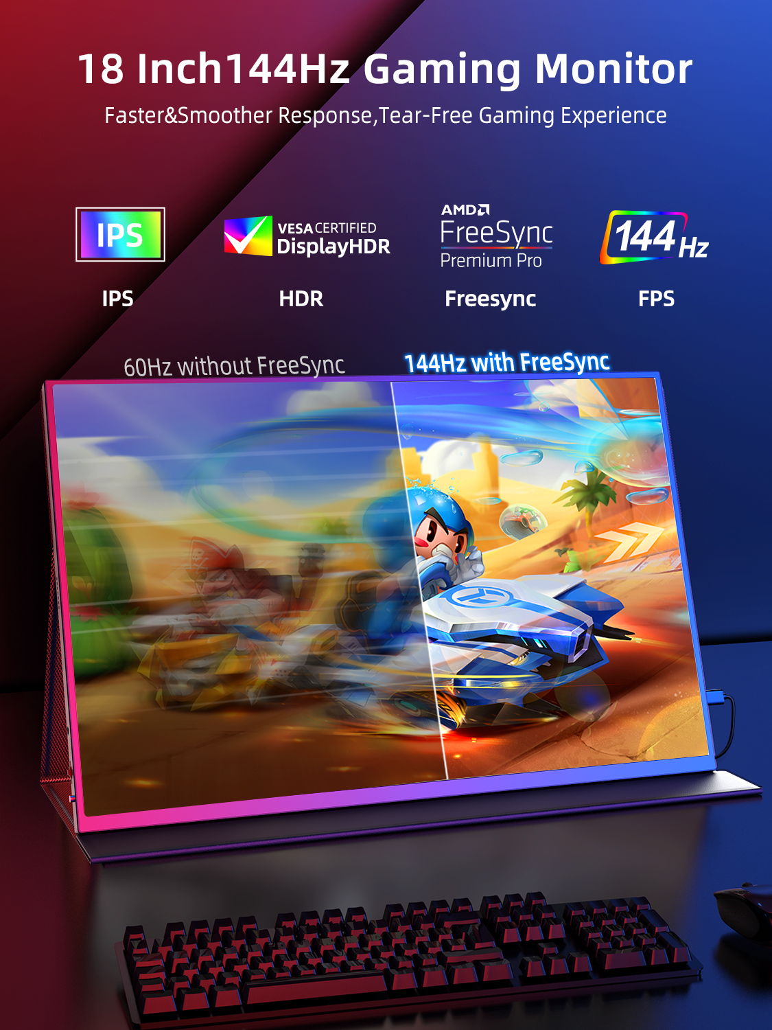 UPERFECT Portable Monitor 18