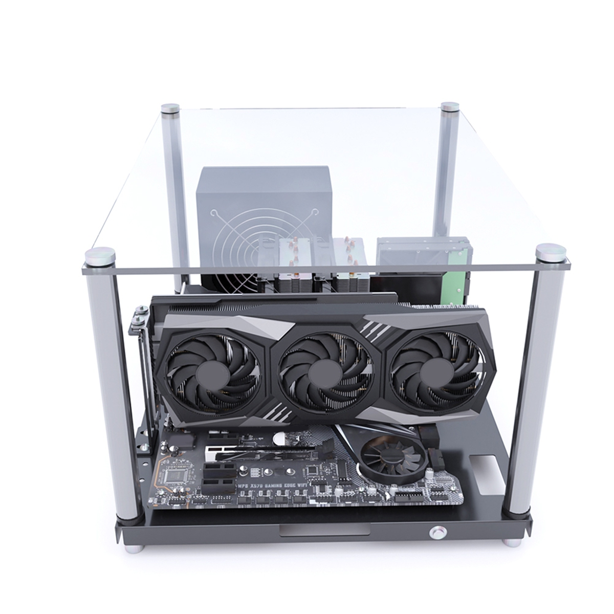 Supernew  PC Test Open Chassis - Pc Gaming Test incelemesi ve fiyatı