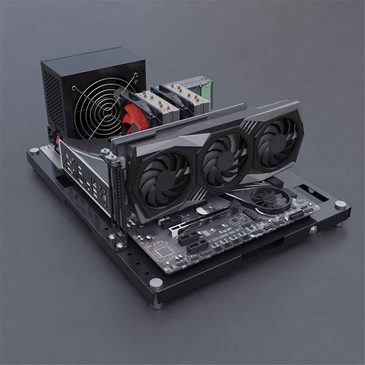 Supernew  PC Test Open Chassis - Pc Gaming Test incelemesi ve fiyatı