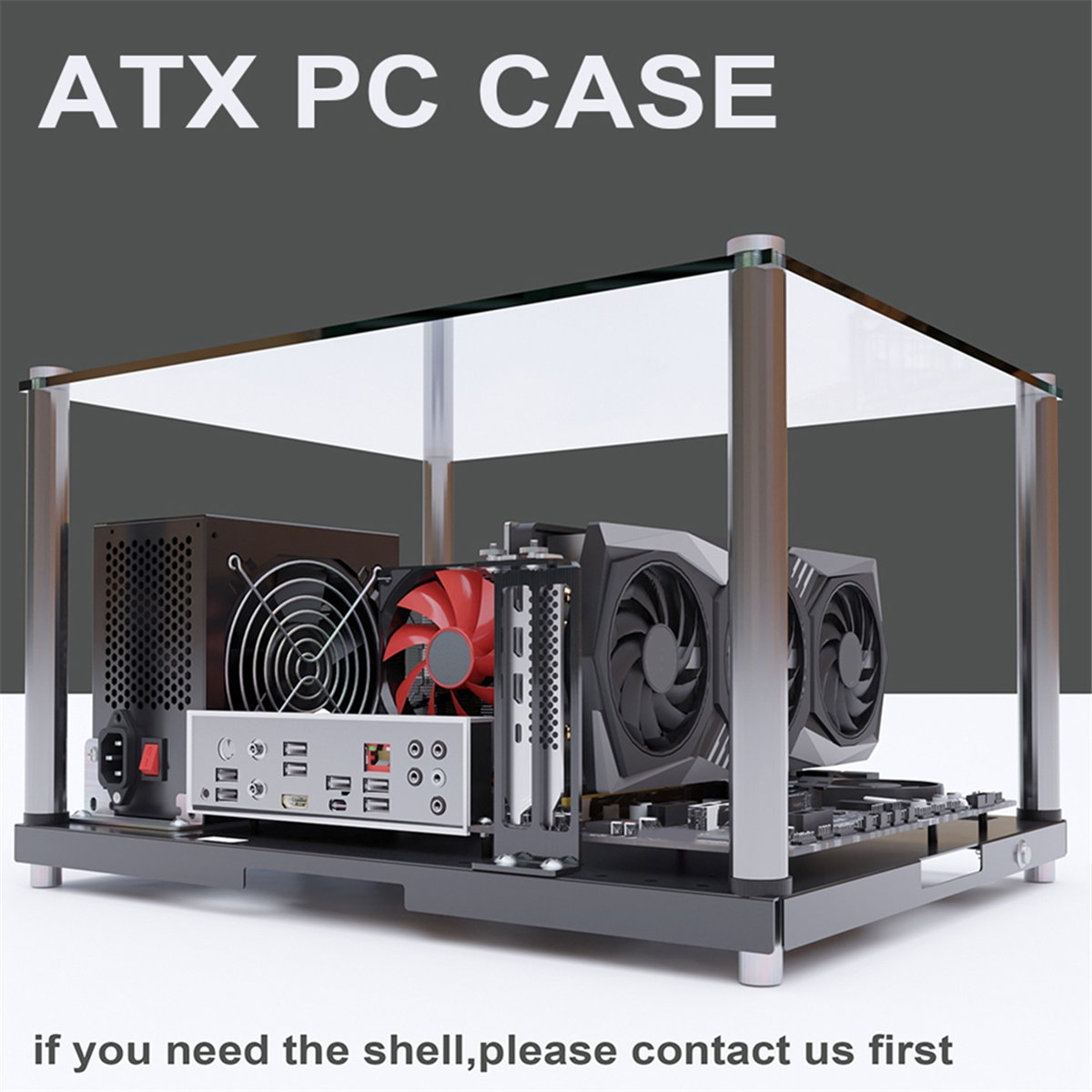 Supernew  PC Test Open Chassis - Pc Gaming Test incelemesi ve fiyatı