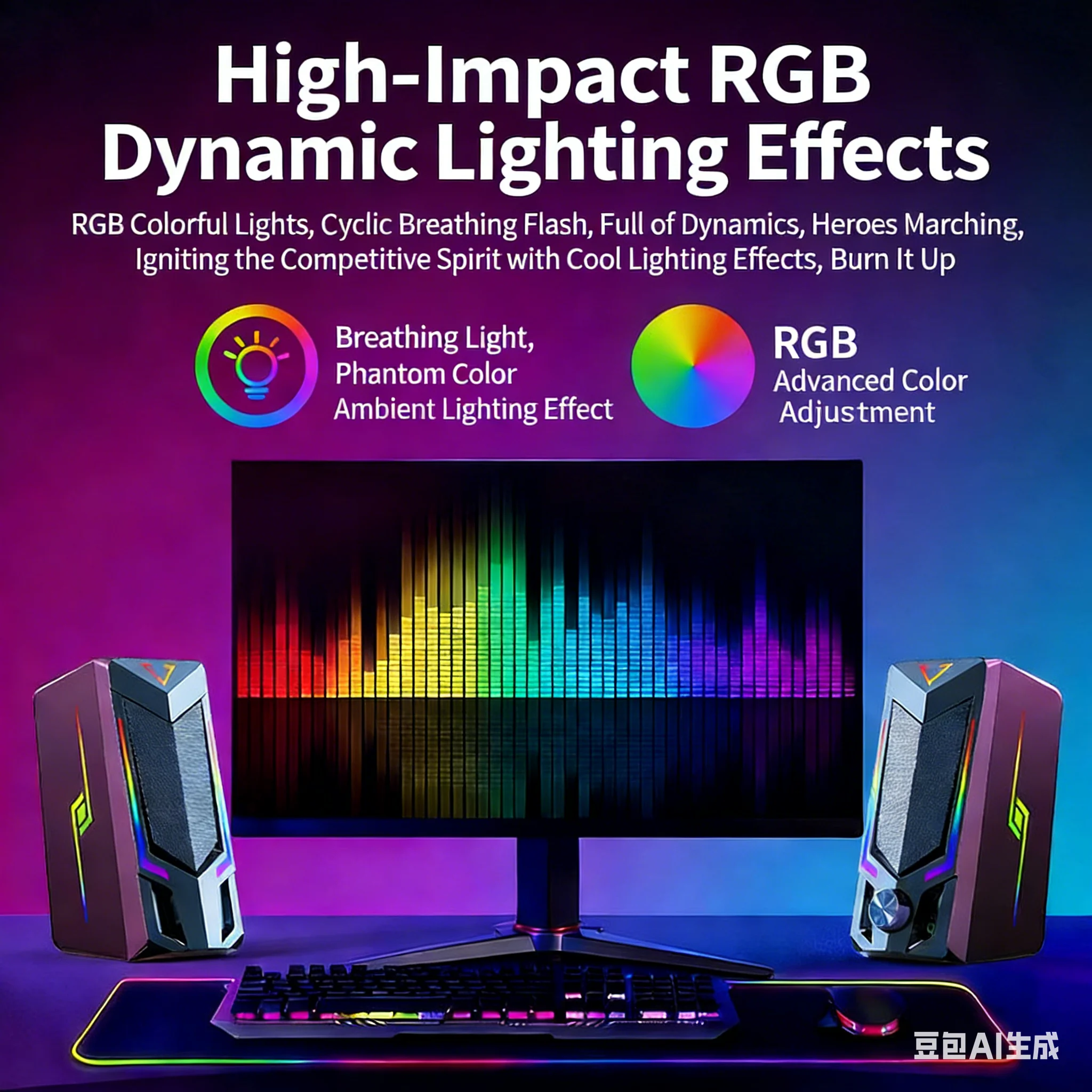 Desktop RGB Gaming Speakers Bl - Pc Gaming Apple incelemesi ve fiyatı