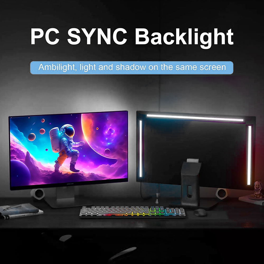 5V Usb Smart Tv Led Lights des - Pc Gaming On Tv incelemesi ve fiyatı