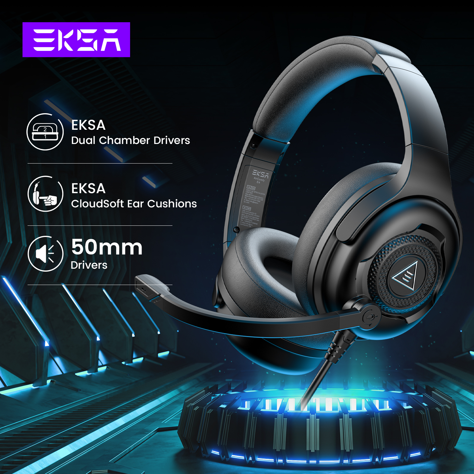 EKSA E4 Wired Headset Gamer 3. - Pc Gaming Y Monitor incelemesi ve fiyatı