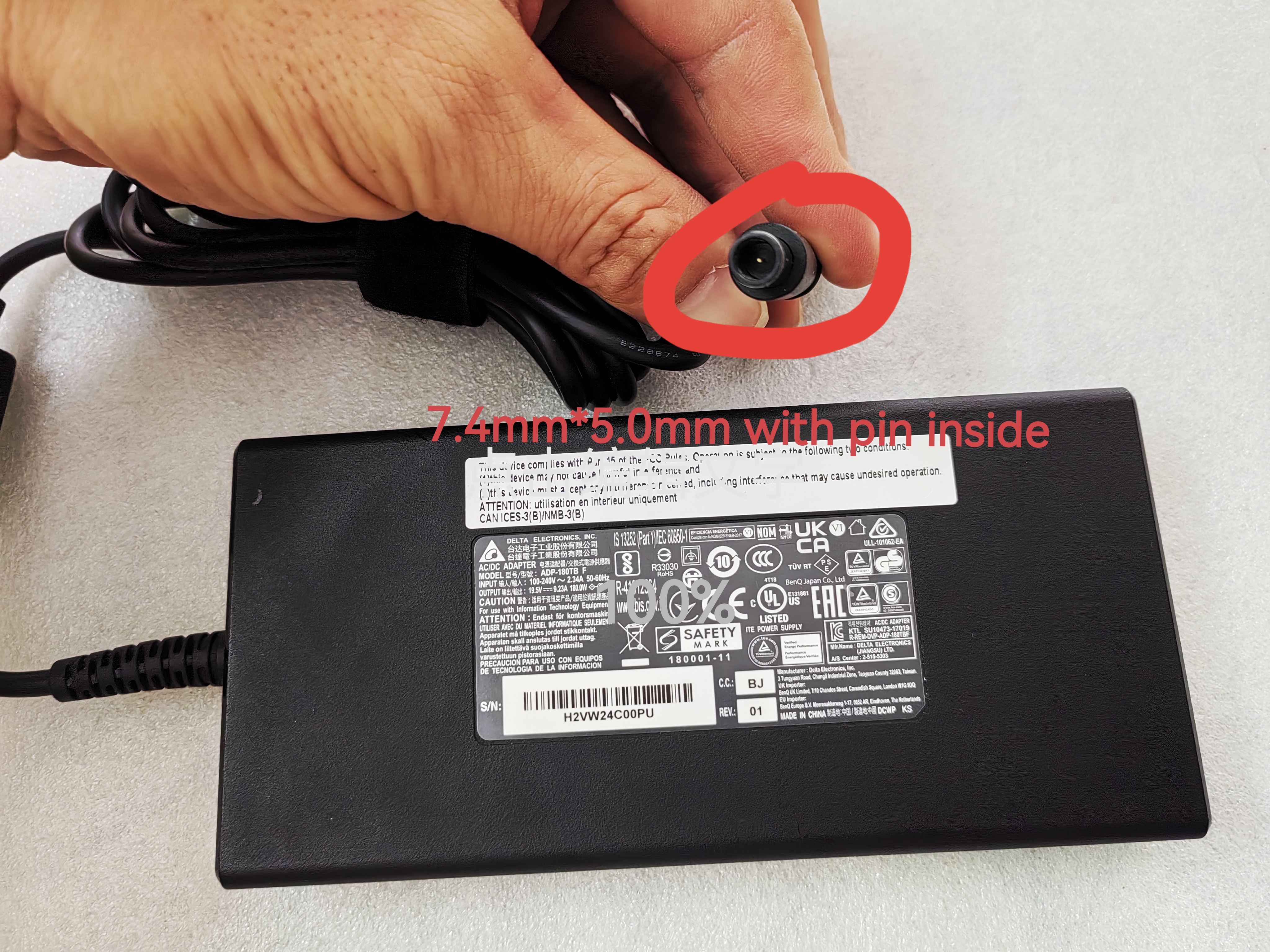 OEM Slim Delta 19.5V 9.23A ADP - Pc Gaming Msi incelemesi ve fiyatı