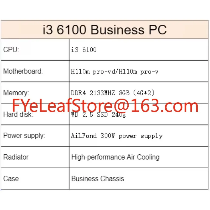 i3 6100  full gaming pc custom - Pc Gaming I3 incelemesi ve fiyatı
