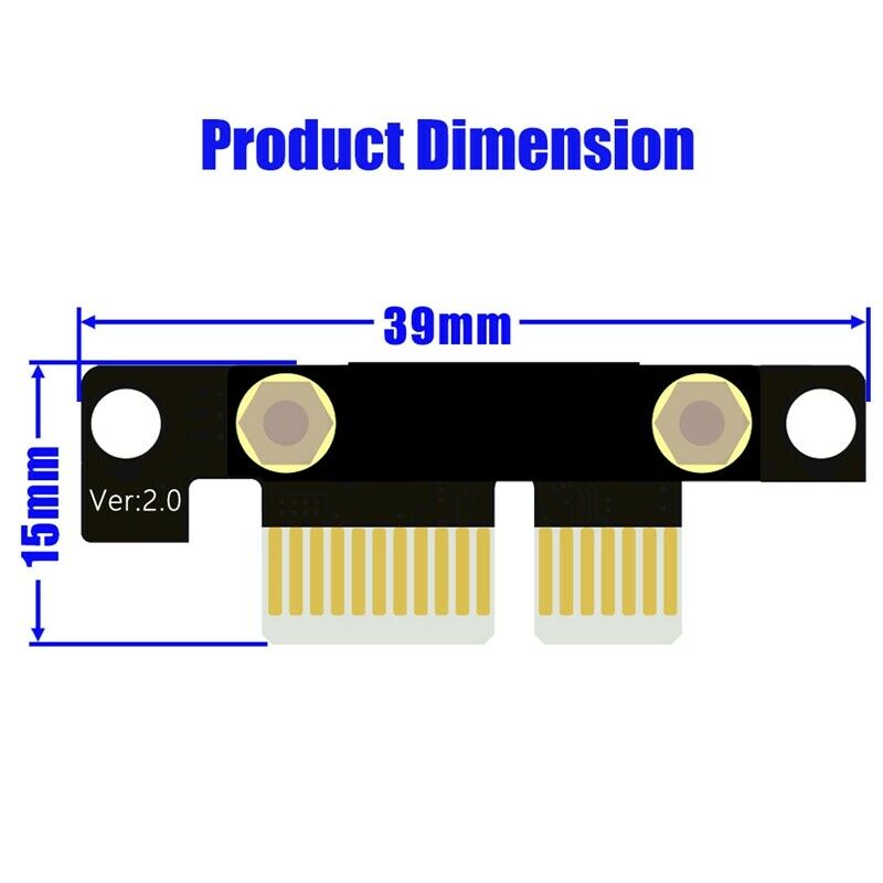 90 Degree Pci-E Pci Express 1X - Pcie Riser Cable incelemesi ve fiyatı