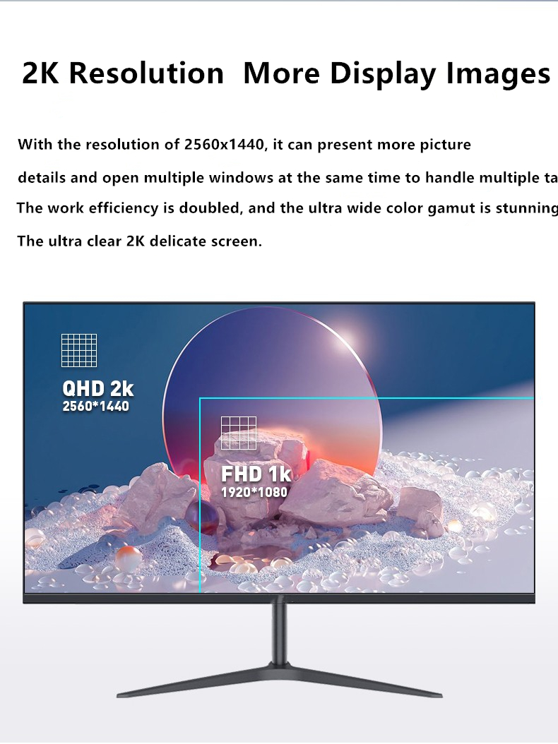 FYHXele 27Inch Monitor 2K 75Hz - Pc Gaming Y Monitor incelemesi ve fiyatı
