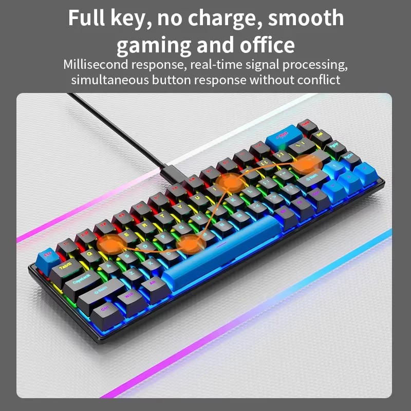 K68 Wired Mechanical Keyboard  - Pc Gaming Apple incelemesi ve fiyatı