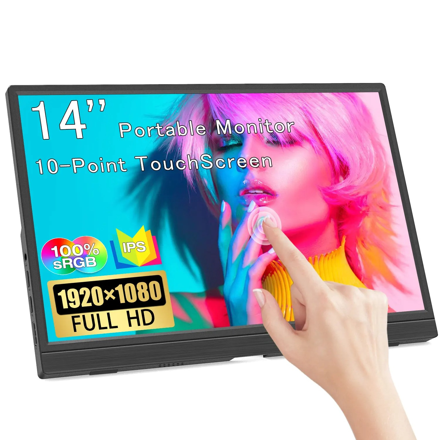 1920*1080 14-inch Portable Mon - Pc Gaming On Tv incelemesi ve fiyatı