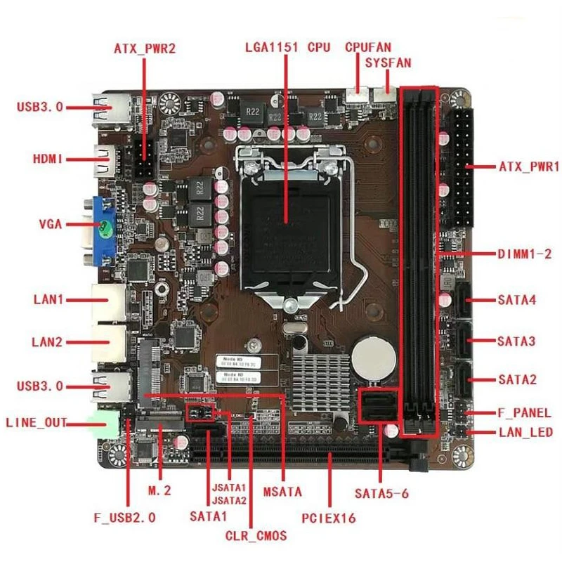 B365 Mini-ITX Motherboard LGA  - Pc Gaming I3 incelemesi ve fiyatı