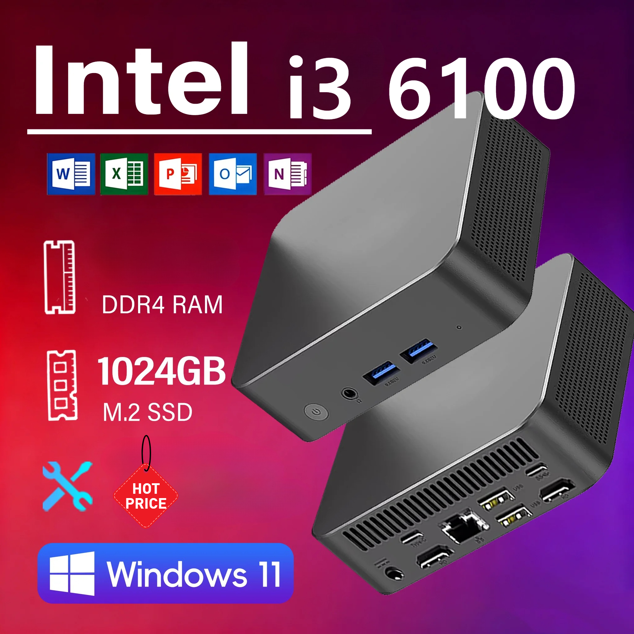 2026 MINI PC Windows 11 Pro Co - Pc Gaming I3 incelemesi ve fiyatı