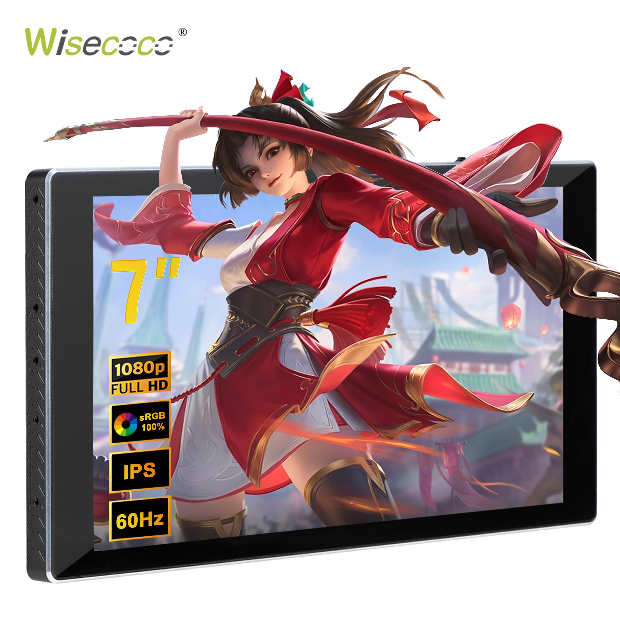 Wisecoco 7 Inch Portable Touch - Pc Gaming Y Monitor incelemesi ve fiyatı