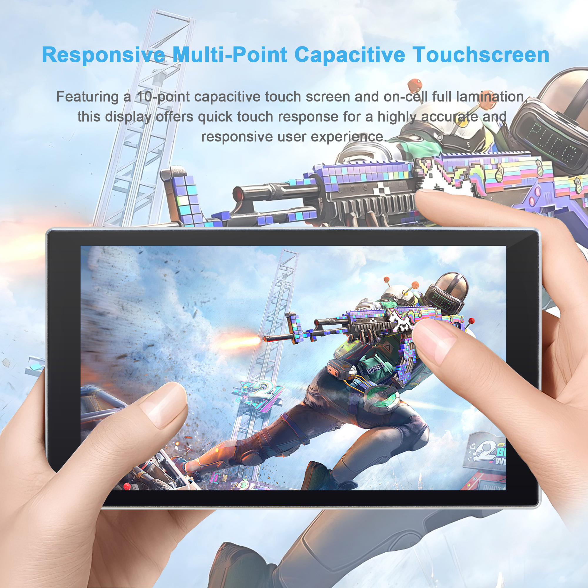 Wisecoco 7 Inch Portable Touch - Pc Gaming Y Monitor incelemesi ve fiyatı