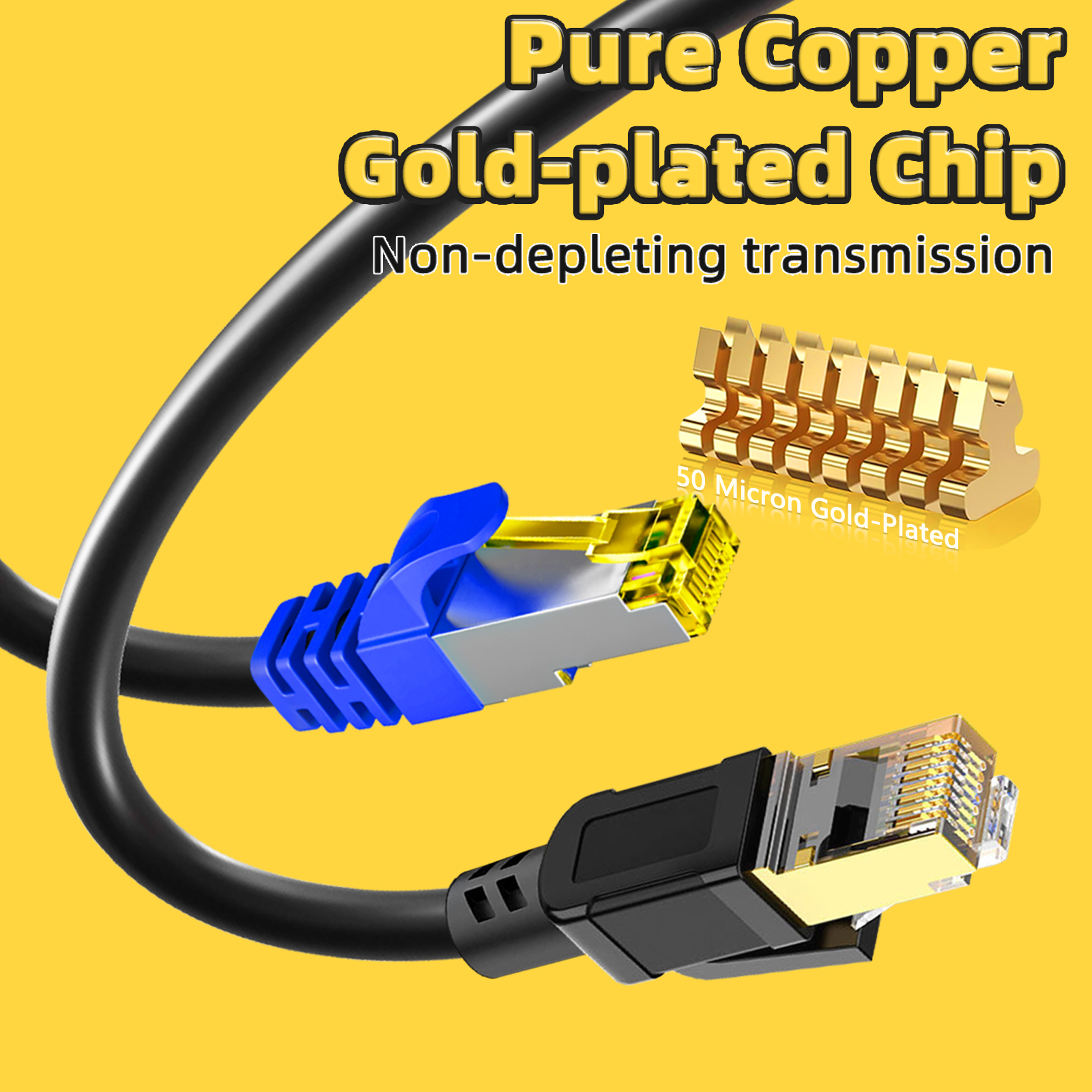 CAT8 Ethernet Cable  SSTP 40Gb - Pc Gaming Test incelemesi ve fiyatı