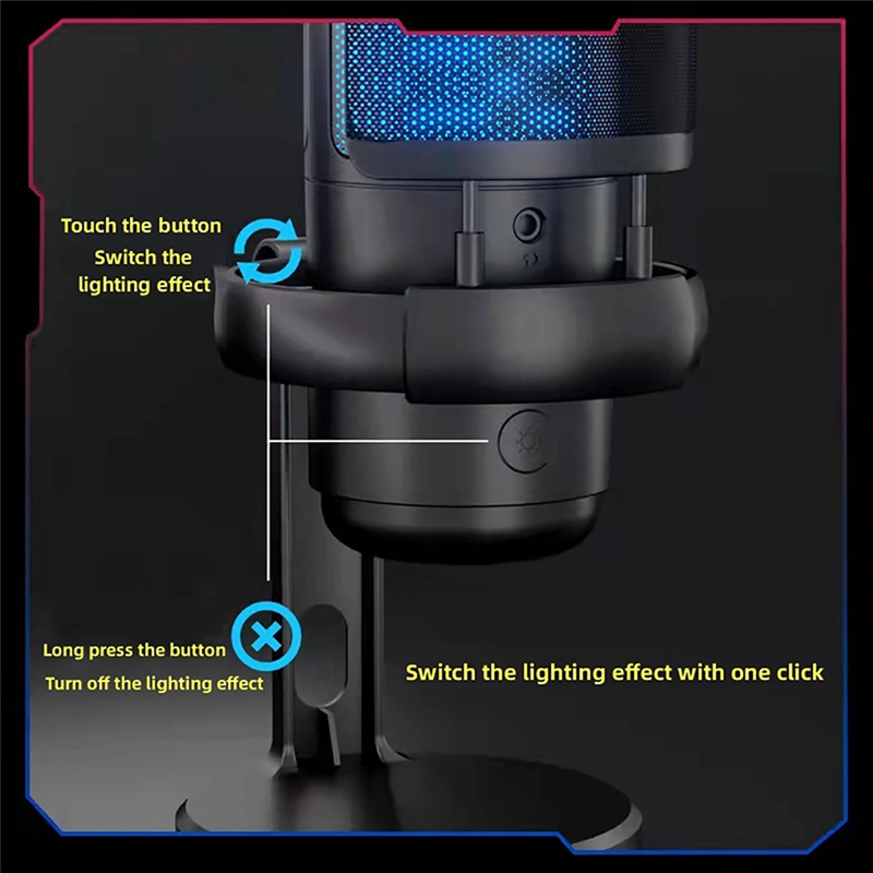 A93P Gaming RGB Microphone, US - Pc Gaming On Tv incelemesi ve fiyatı