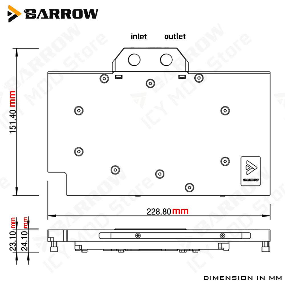 Barrow Display Card Water Cool - Pc Gaming Water Cooling incelemesi ve fiyatı