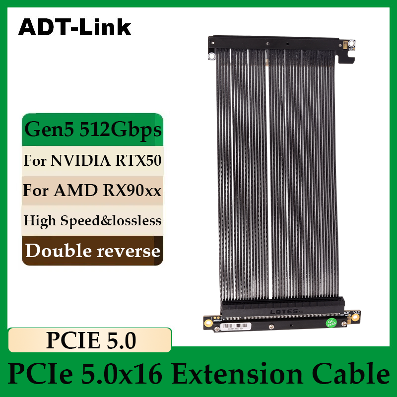ADT-Link PCIe 5.0 x16 Double R - Pcie Riser Cable incelemesi ve fiyatı