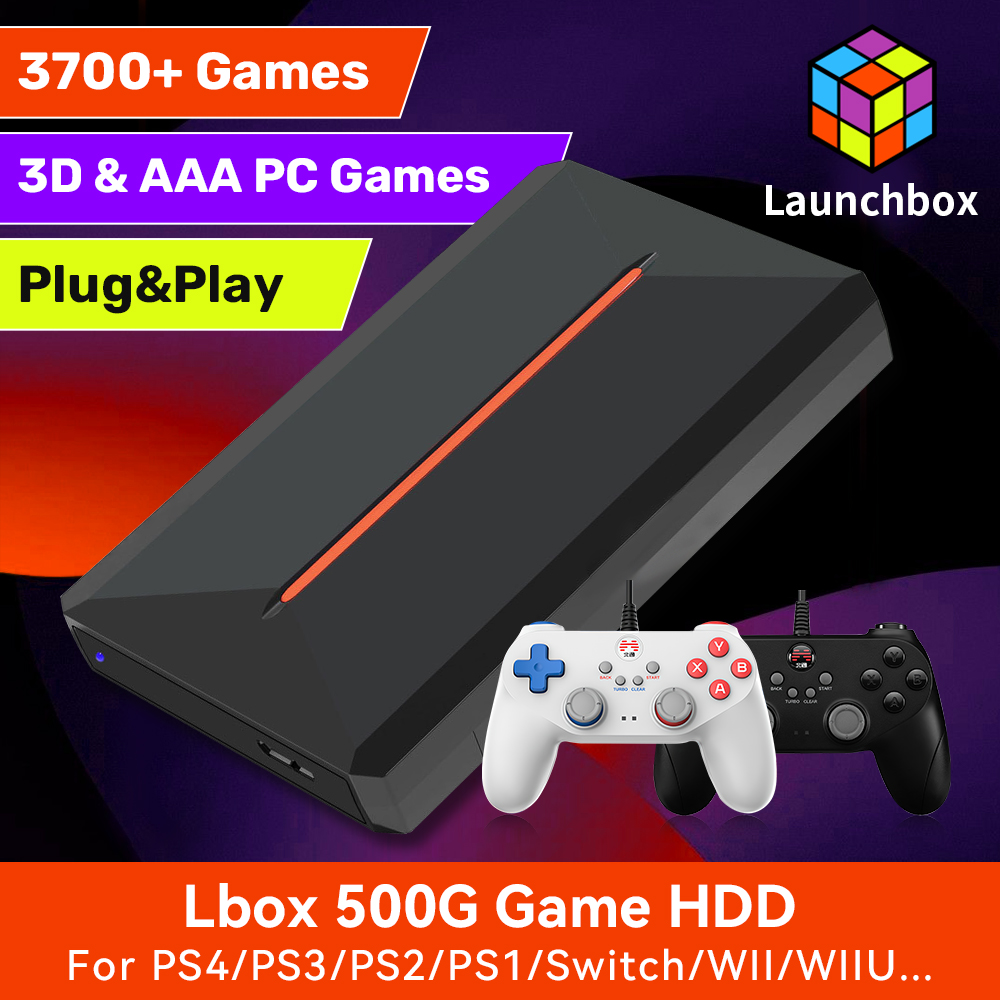 Launchbox 500G Gaming Hard Dri - Pc Gaming Aaa incelemesi ve fiyatı