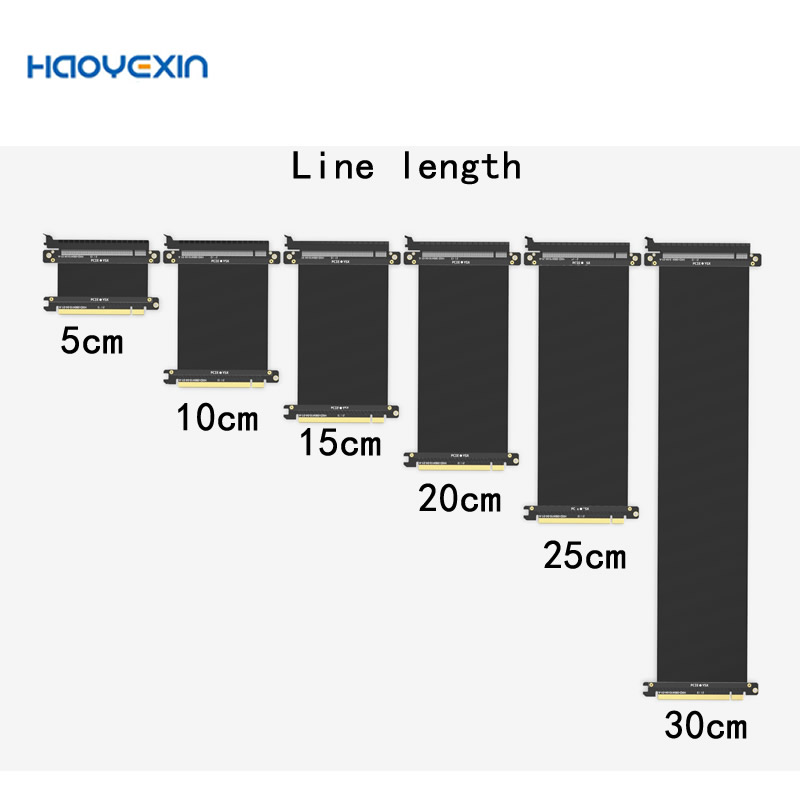 High Speed PC Graphics  PCI Ex - Pcie Riser Cable incelemesi ve fiyatı