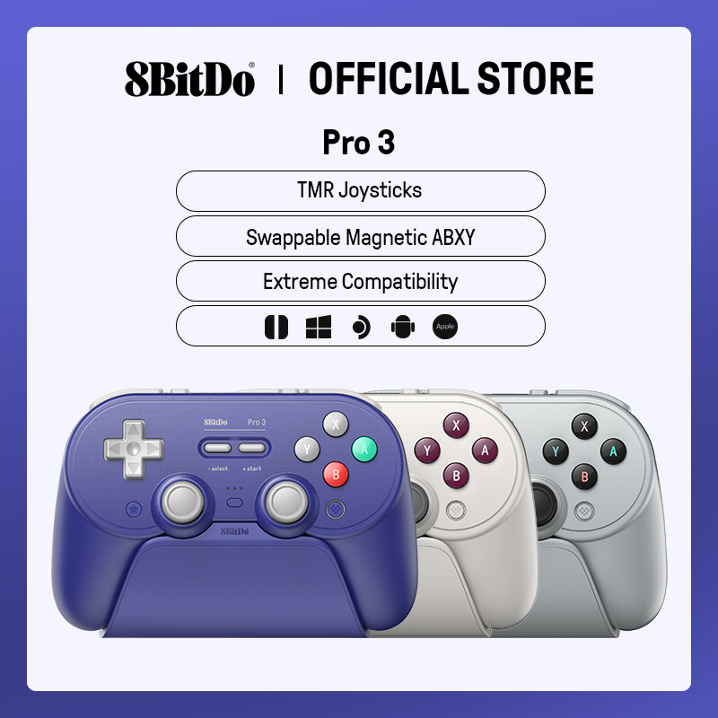 8BitDo Pro 3 Wireless Gaming C - Pc Gaming Apple incelemesi ve fiyatı