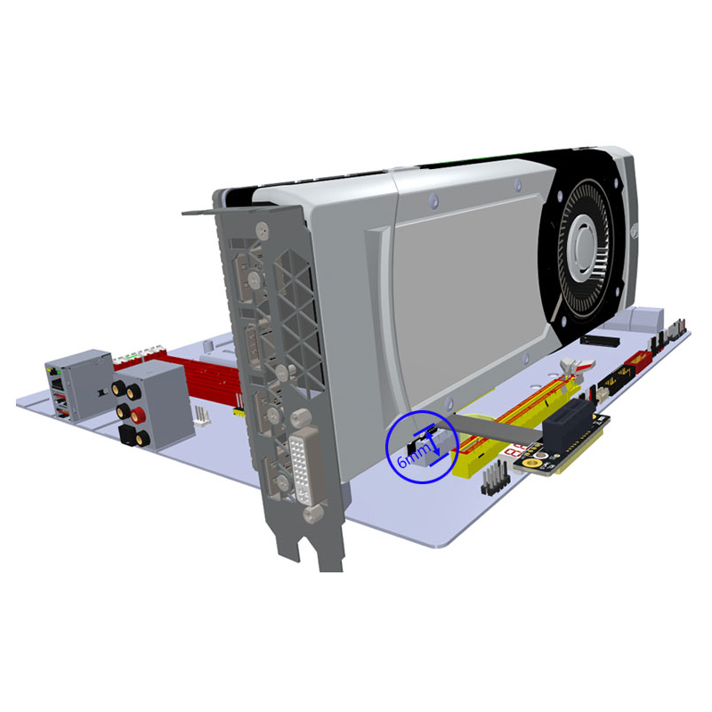 PCIE X1 Riser Cable Dual 90 De - Pcie Riser Cable incelemesi ve fiyatı